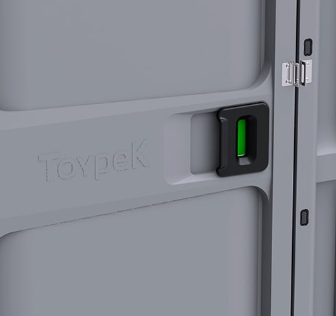 Portable Toilets Toypek - 8 locking mechanism